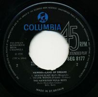 Hawaiian Hula Boys / Billy Bell "Hawaii Land of Dreams" 1962