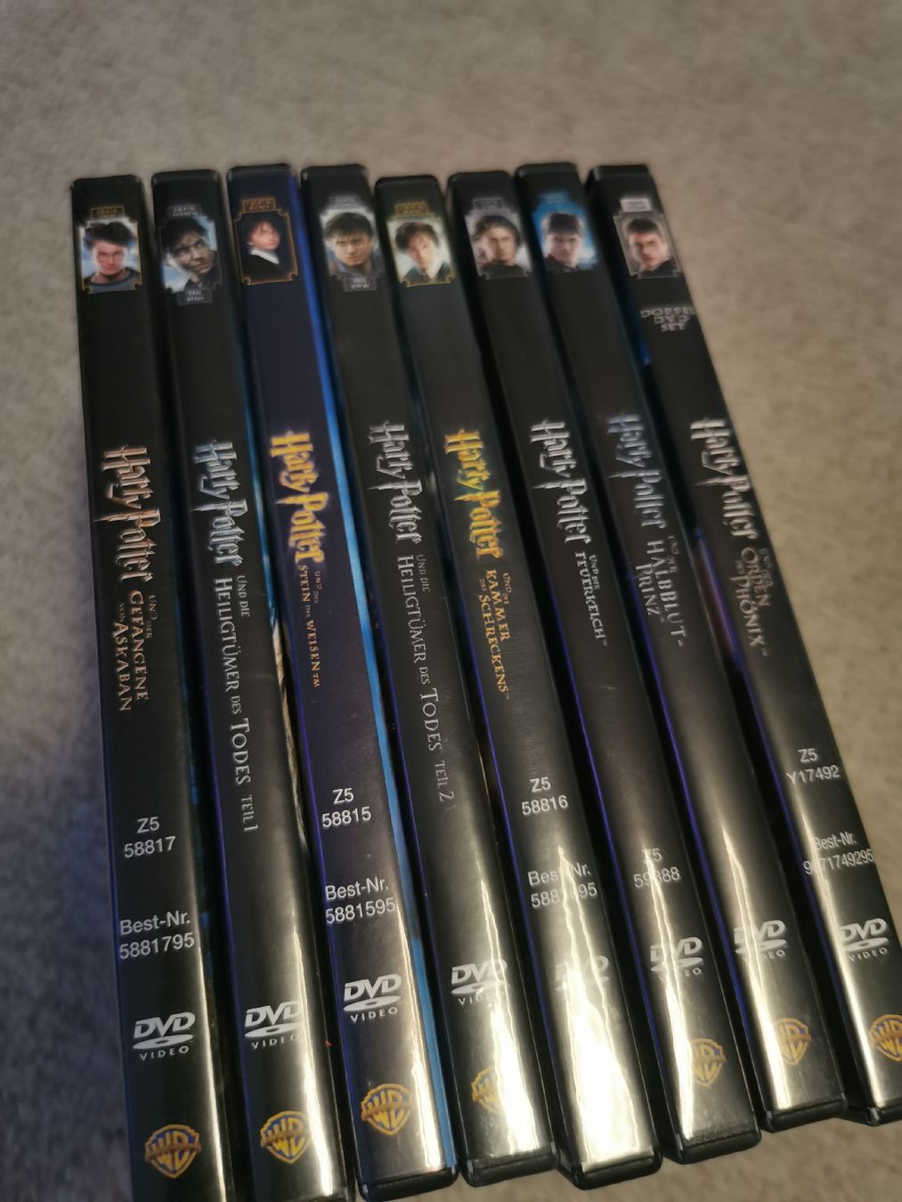 Alle DVDs: Harry Potter DVD Set komplett – Gebraucht aus Wetzikon ZH von Tothart 8