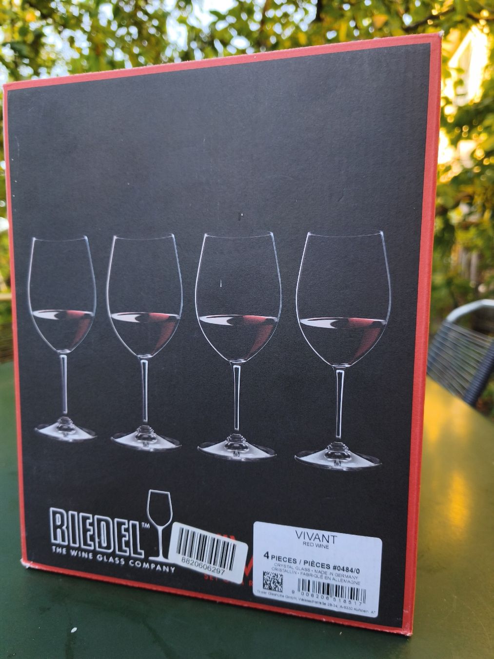 Riedel Bicchieri: 4er Set Weingläser Riedel Vivant – Nuovo e nell'imballaggio originale da Bern venduto da Xtralite 1