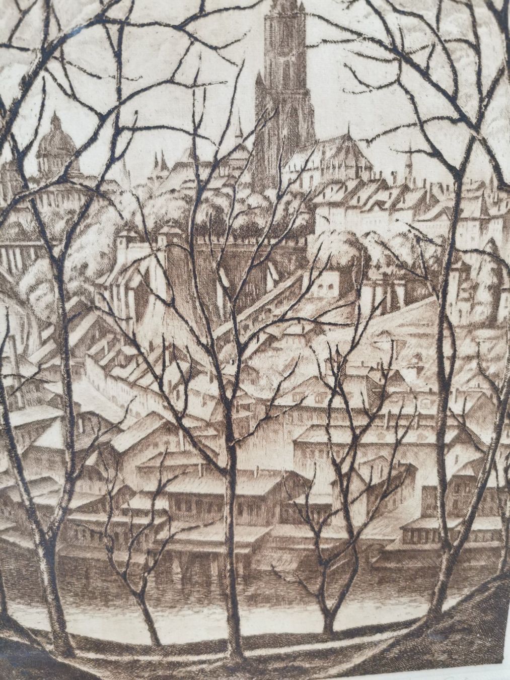 Grafica & Litografie: LITHOGRAPHIE WERNER EMIL ENGEL(1880-1941)SIGNÉE – Usato da Genève venduto da Qanil77 4