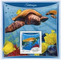 Block "Schildkröten". São Tomé und Príncipe