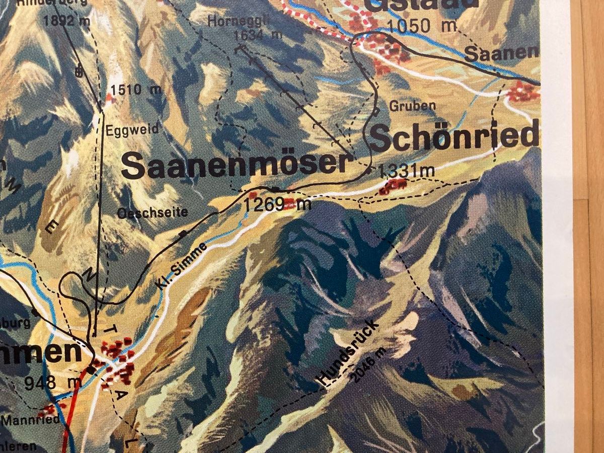 Poster & Bilder: Plakat  Simmental – Gebraucht aus Kaiseraugst von wombat51 3