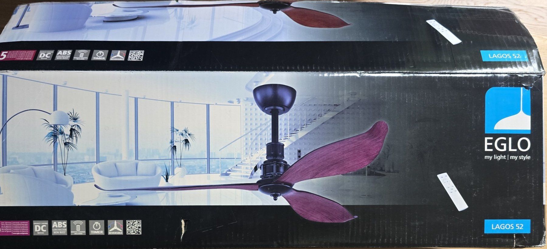 Ventilatori: Deckenventilator von EGLO – Nuovo e nell'imballaggio originale da Bergdietikon venduto da ewa1005