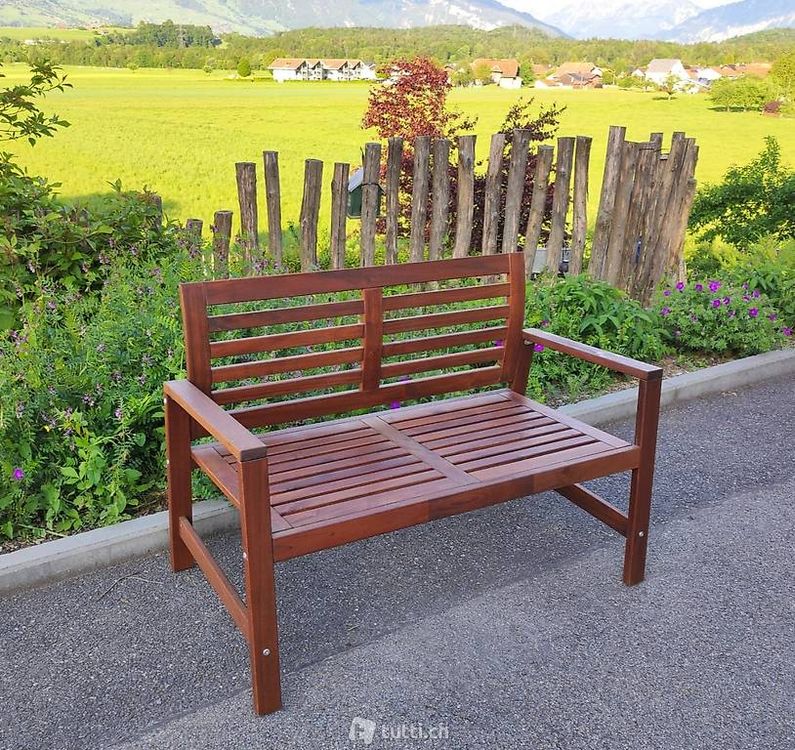 IKEA HOLZBANK GARTENBANK AKAZIE Kaufen auf Ricardo
