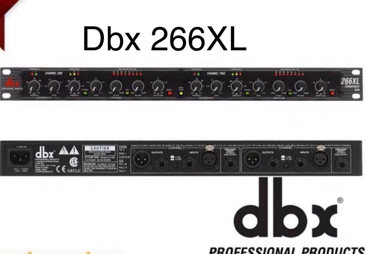 dbx Kompressor Compressor 266XL, DSP Mischpult Mikrofon (Gebraucht) in ...