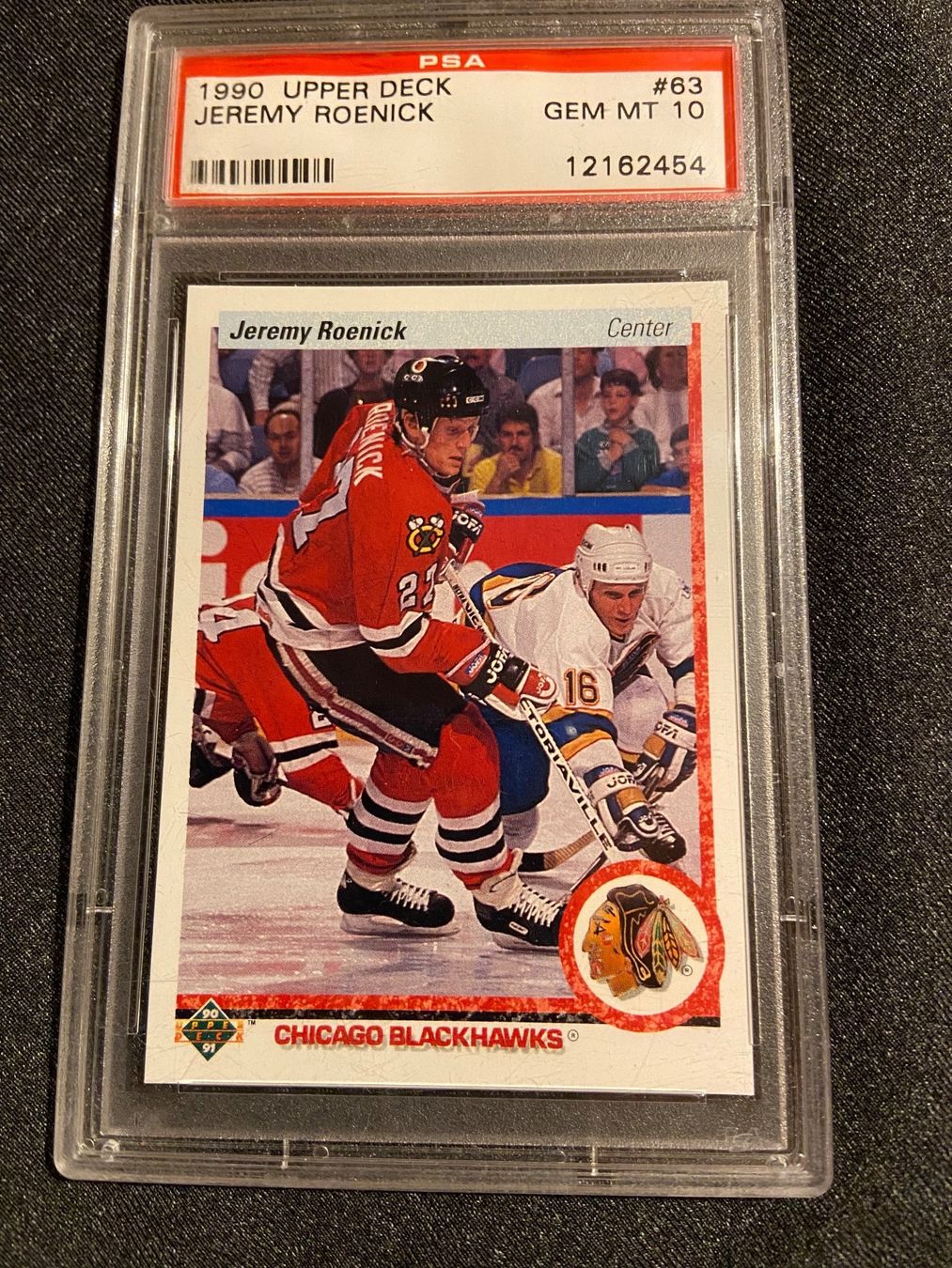 NHL Carte collezionabili: NHL Jeremy Roenick PSA 10 – Nuovo (secondo la descrizione) da Mettmenstetten venduto da Pimplzwrg