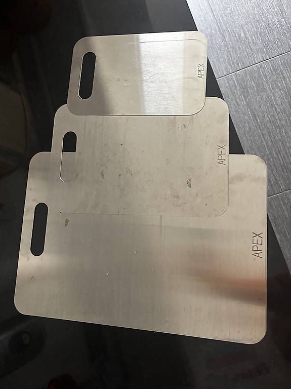 Cucine complete: Apex Titanium cutting boards 3x – Usato da Zug venduto da LuciaC.