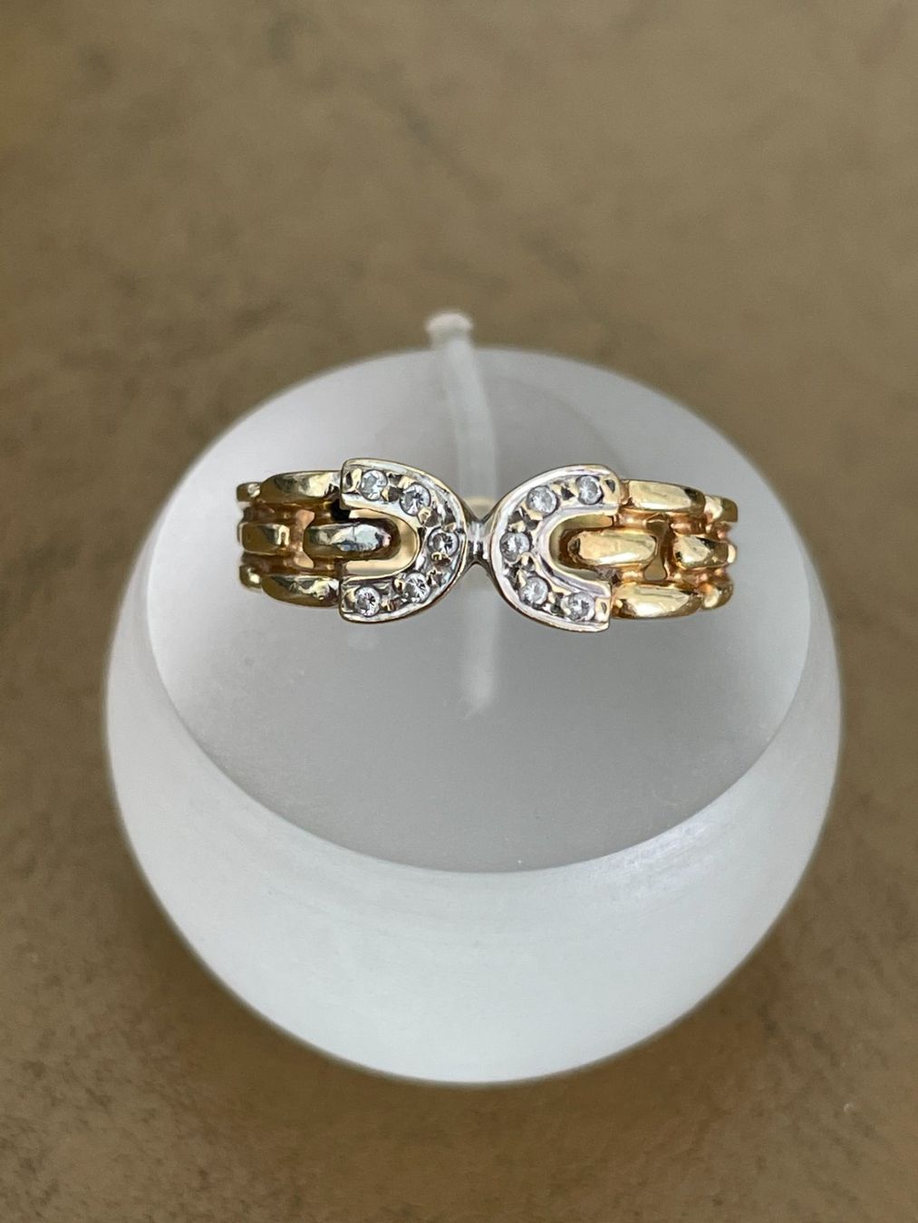 Ringe: Vintage Gelbgold-Ring – Gebraucht aus Muttenz von einfach-schoen
