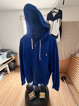 POLO RALPH LAUREN HOODIE BLAU
