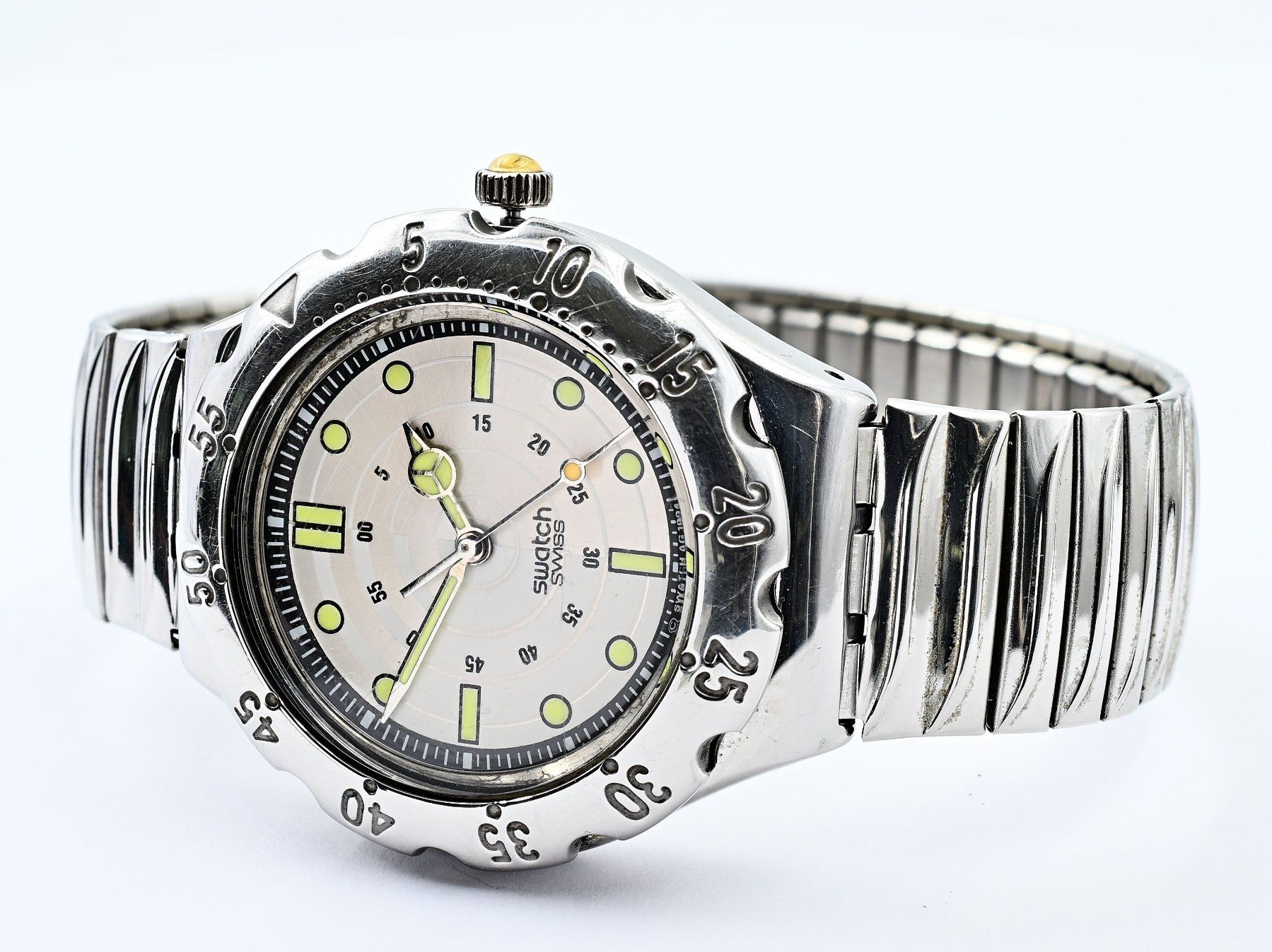 Swatch Orologi: Swatch Scuba Irony "Beach Rider" – Usato da Dürnten venduto da pema28