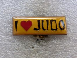 Ansteckpin 45: I Love Judo