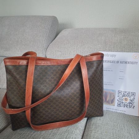 Vintage CELINE Macadam Tote Bag – inkl. Entrupy Zertifikat