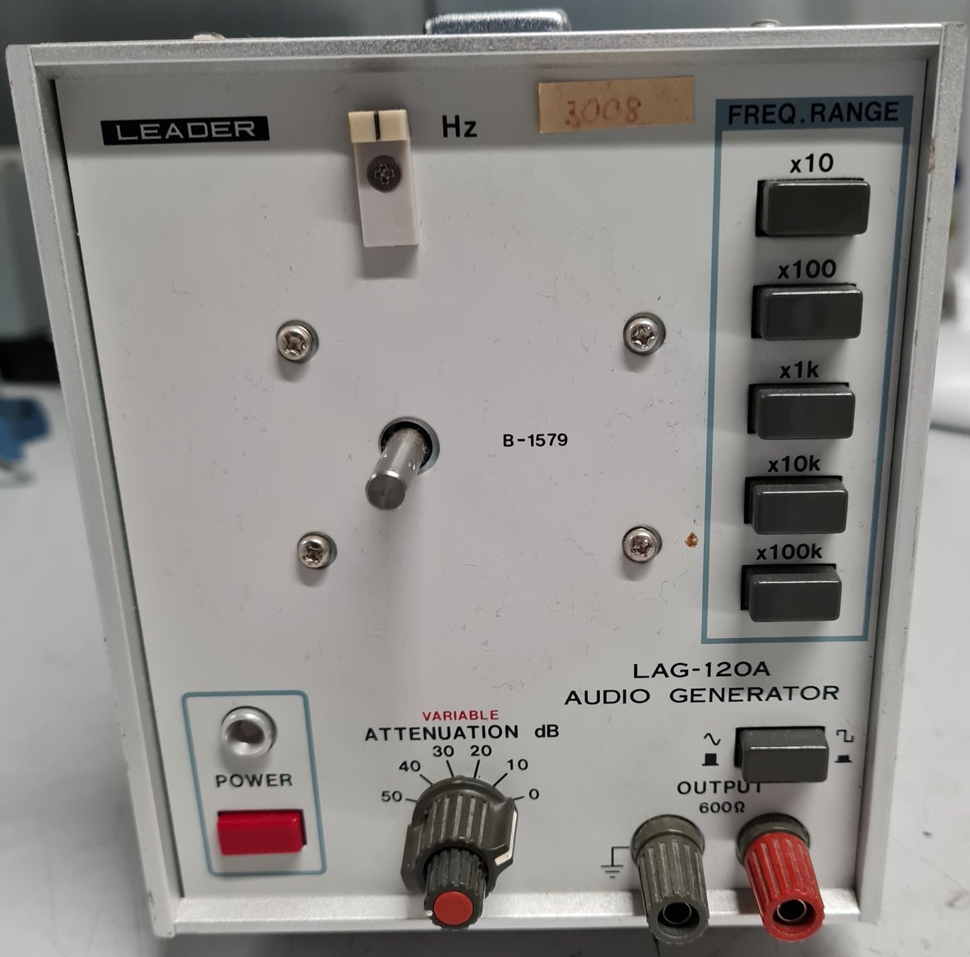 Stromgeneratoren: Audio Generator Leader LAG-120A – Gebraucht aus Horw von Arta20000 3