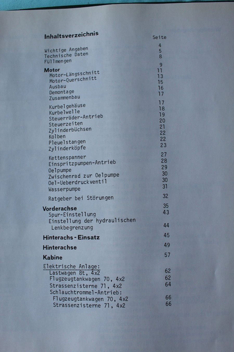 Autocarri: Reparatur-Handbuch FBW 8t 4x2 L50V-E3 – Nuovo (secondo la descrizione) da Holzhäusern ZG venduto da Sunqueen 2