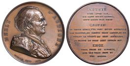 Genéve, Medaille 1872, Henri Merle d'Aubigne