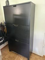 Schuhschrank Schwarz 3 Schubladen guter Zustand
