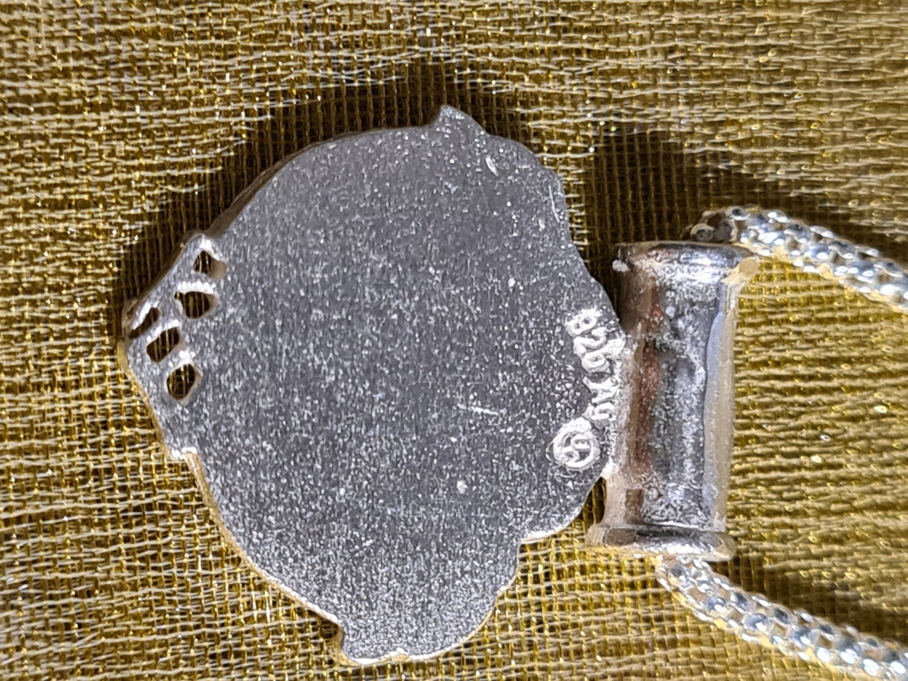 Ketten: Wunderschönes Collier echtes Silber Email kunstvoll – Neu (gemäss Beschreibung) aus Basel von ivoli 3