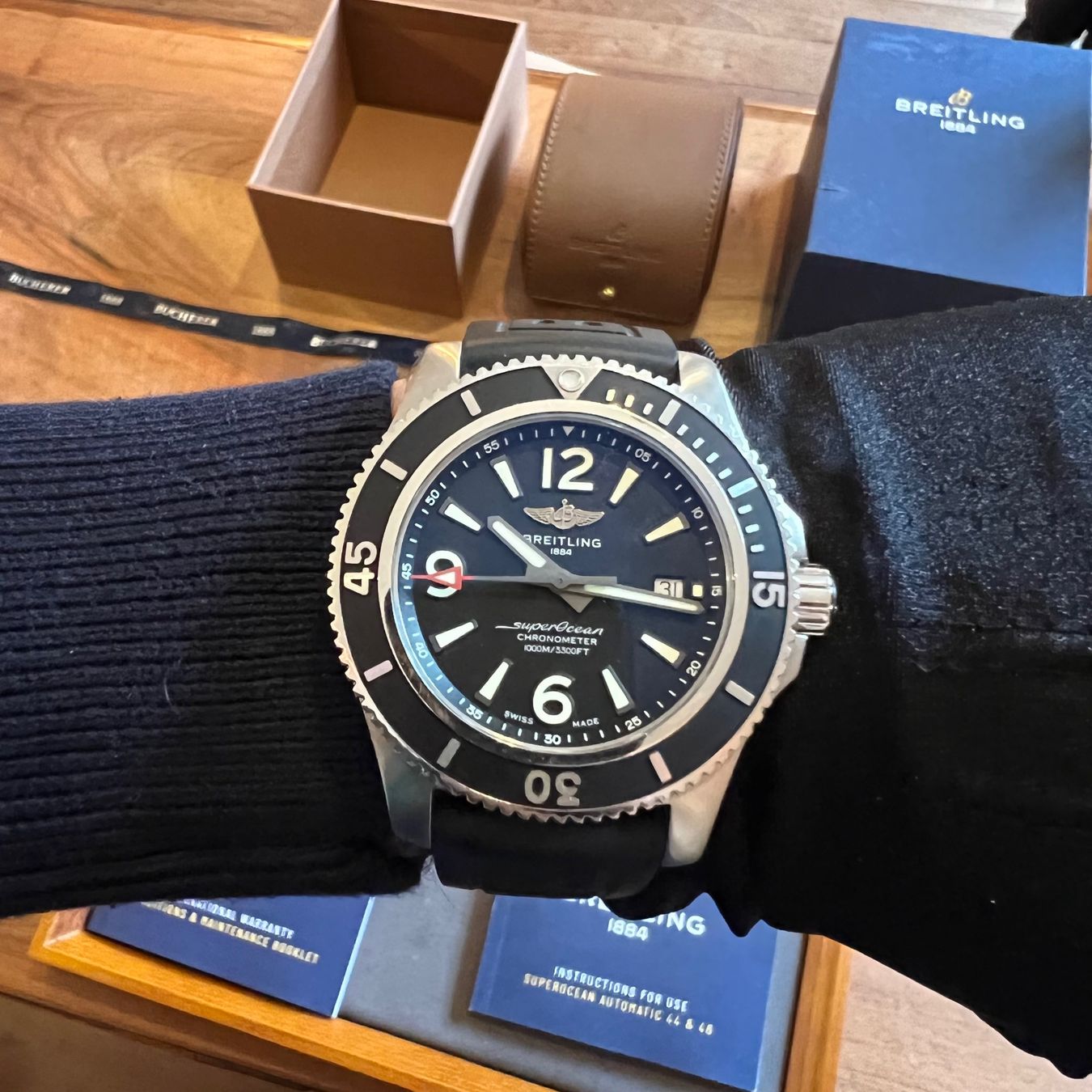 Breitling Uhren: Breitling Superocean II 44 mm Full Set 2020 – Gebraucht aus Carouge GE von  1