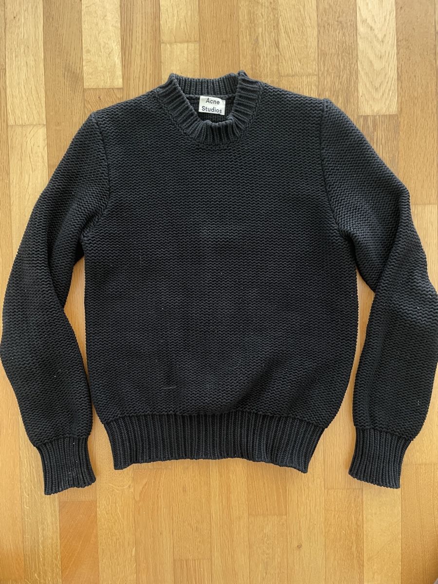 Acne Studios Maglioni & Felpe: Acne Studios Pullover schwarz Grösse M bill o reverse – Usato da Zürich venduto da Zeus_93