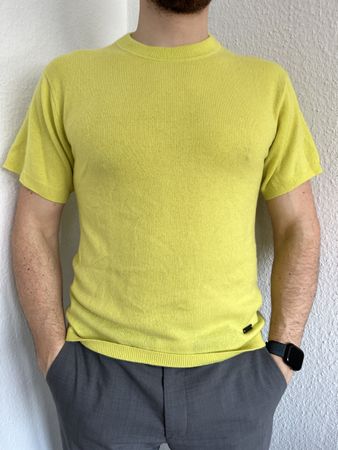 The Kooples Shirt Kaschmir Gelb Gr. M