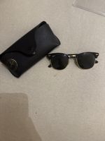 Lunettes de soleil Ray-Ban Clubmaster noir or bon état