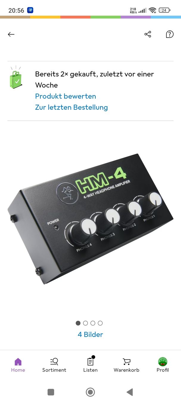 Mackie Console di mixaggio: Mackie Hm-4 – Nuovo (secondo la descrizione) da Bern venduto da lui_n7gm 1