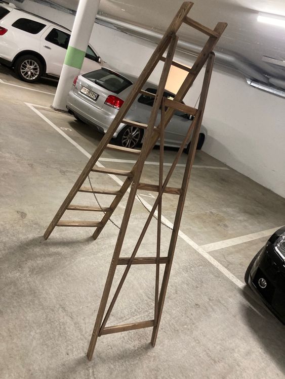 Leiter, alte stabile Bockleiter, ca. 210 cm Kaufen auf Ricardo