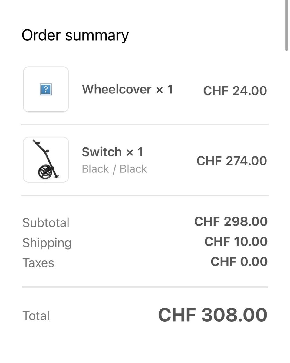 Trolleys: Kaddey Switch Golf Trolley – Gebraucht aus Olten von _Profes_ 3