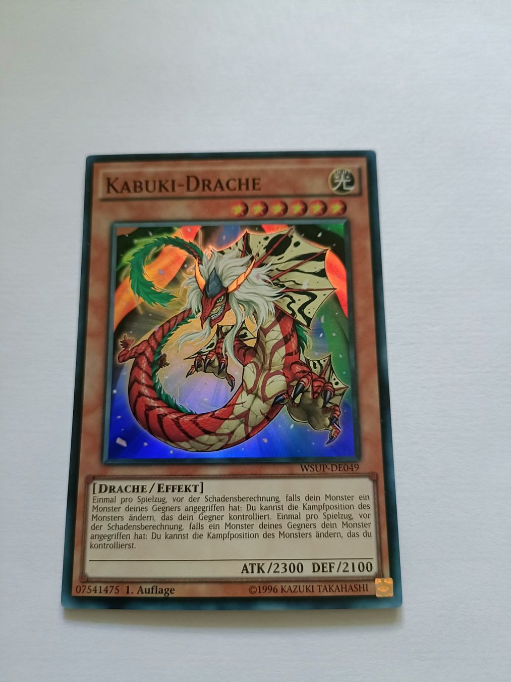 Yugioh Cartes à collectionner: Yu-Gi-Oh! Kabuki-Drache – D'occasion à Köniz par Gamecollect