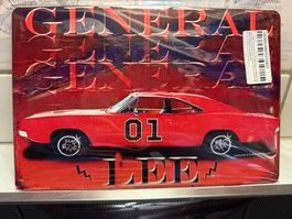 Blechschild Dodge General Lee Nr. 1 NEU/OVP 30x20 cm