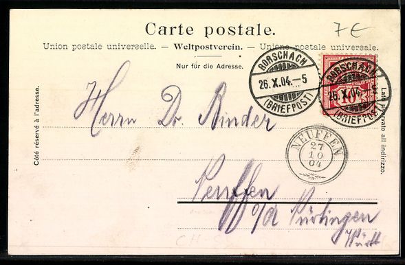 Cartes postales: Rorschach, Uferpartie mit Toggenburger B – D'occasion à Berlin par bartko-reher 1