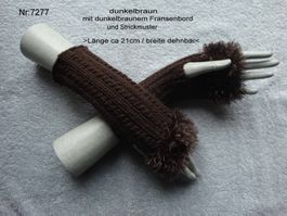 Pulswärmer mit Daumenloch