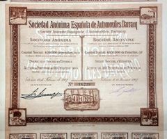 SA Espanola de Automoviles Darracq, Vitoria - 1907