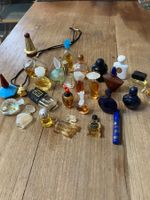FLACONS, DIVERSE, ALLES AUF DEN FOTOS, MEIST MIT INHALT