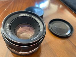 Konica Hexanon 52mm f1.8 Objektiv