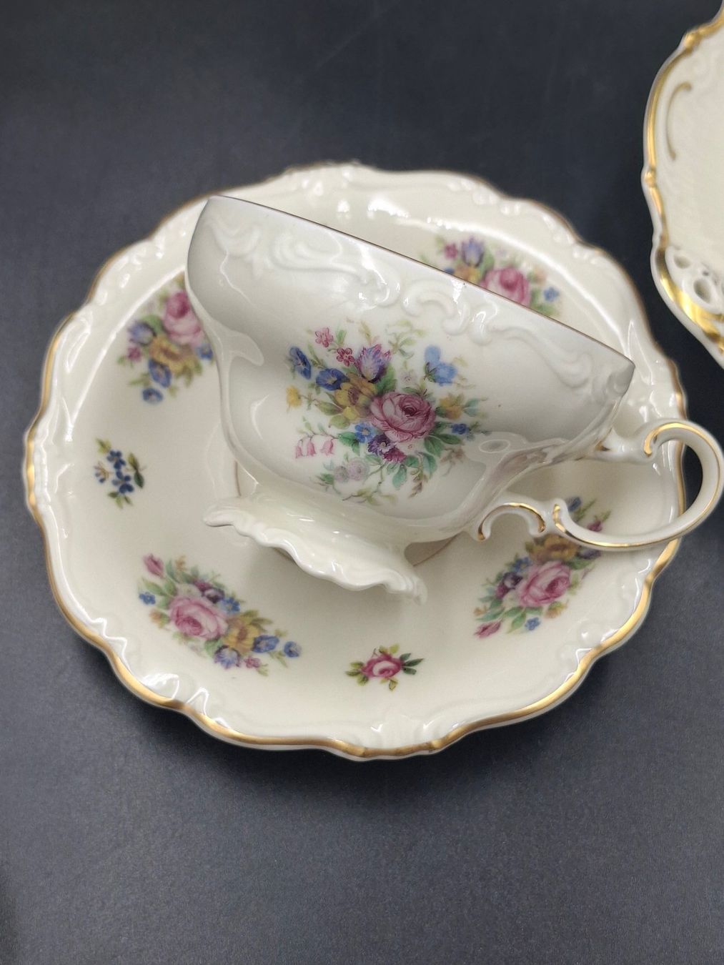 Rosenthal Set di piatti: Rosenthal Teeservice Pompadour Moliere Modelle, Selb/Kronach – Usato da Zürich venduto da bruzolda 3