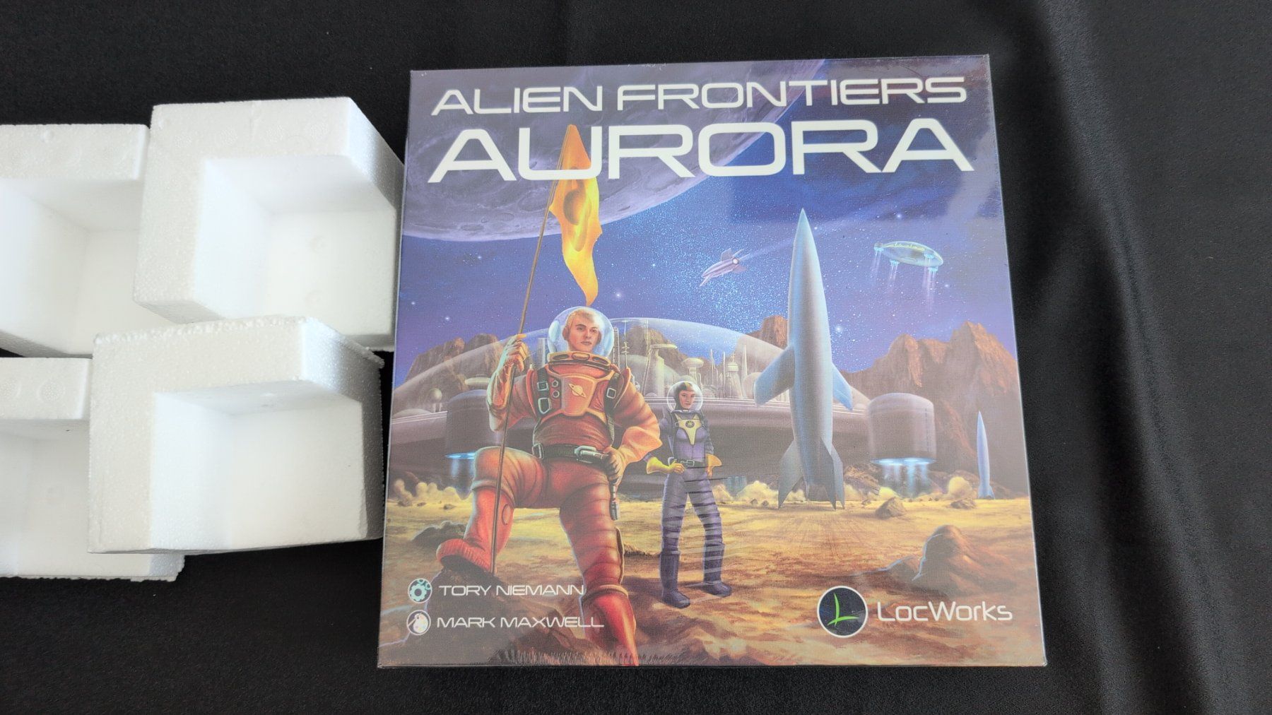 Spiele: Alien Frontiers Aurora Brettspiel – Neu und originalverpackt aus Winterthur von Tzen