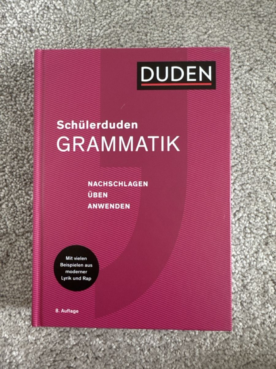 Bücher: Schülerduden Grammatik – Neu (gemäss Beschreibung) aus Wil SG von lehrmittel_literatur