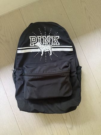 Rucksack Schwarz PINK guter Zustand