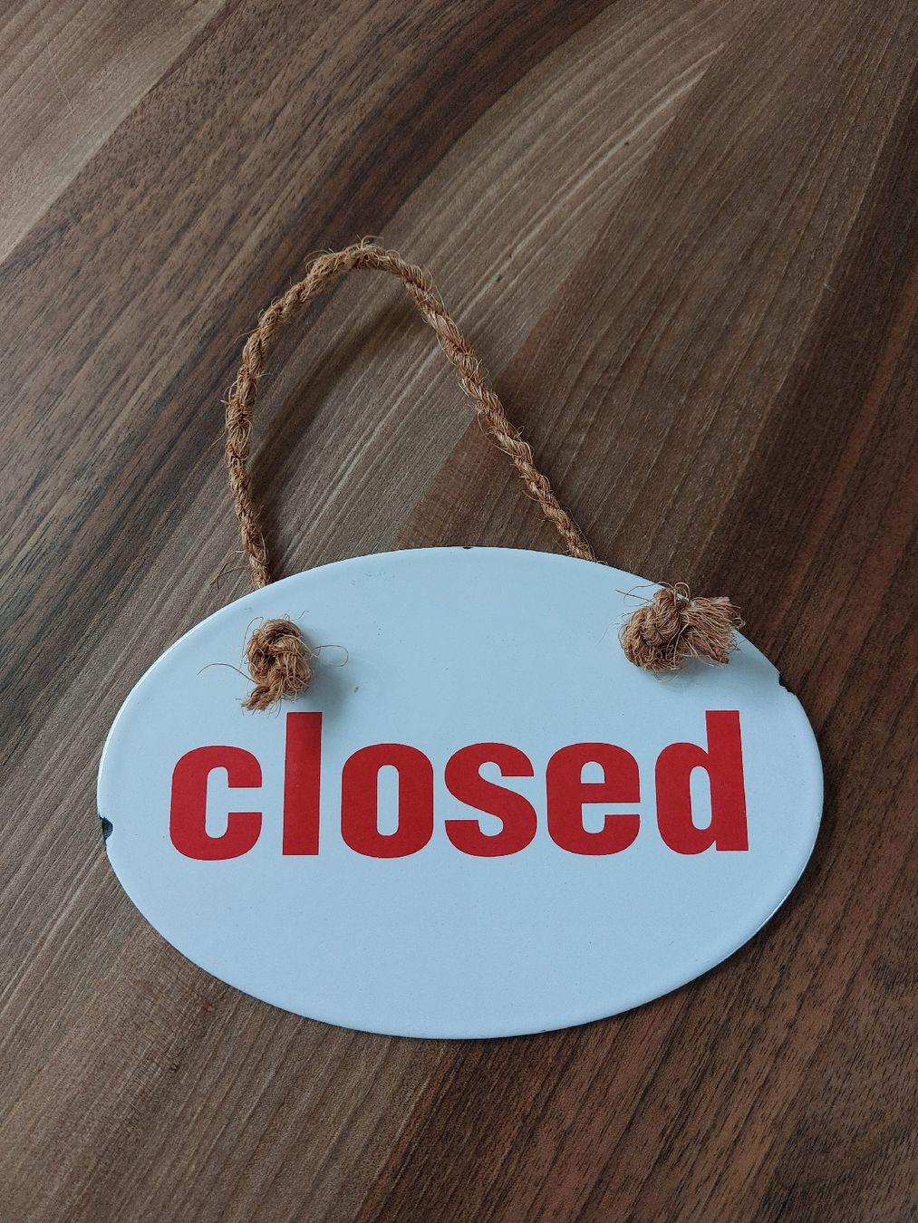Schilder: Email / Emaille Schild Open / Closed – Gebraucht aus Glarus von novale2 1