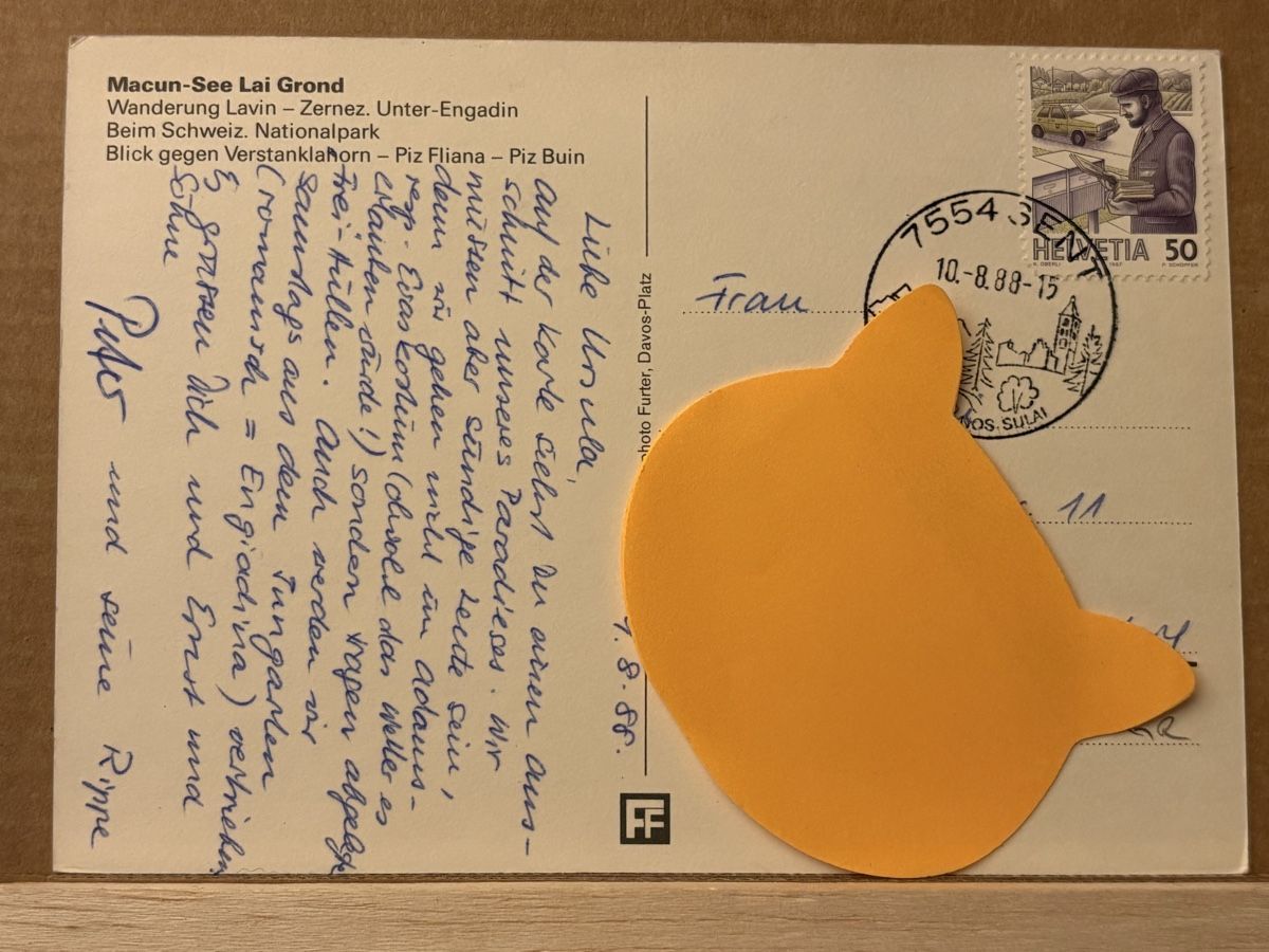 Cartoline postali: AK von Macun See Lai Grond – Usato da Rümlang venduto da Kartenpost1 1