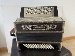 Hohner / Buttstädt "L'ORGANOLA" mit Original-Koffer um 1929