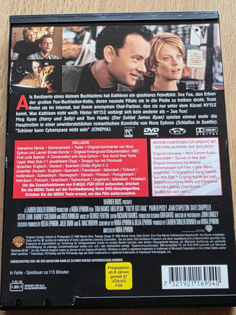 Tous les DVDs: E-m@il für Dich DVD – D'occasion à Niederbipp par Tamara15101995 1