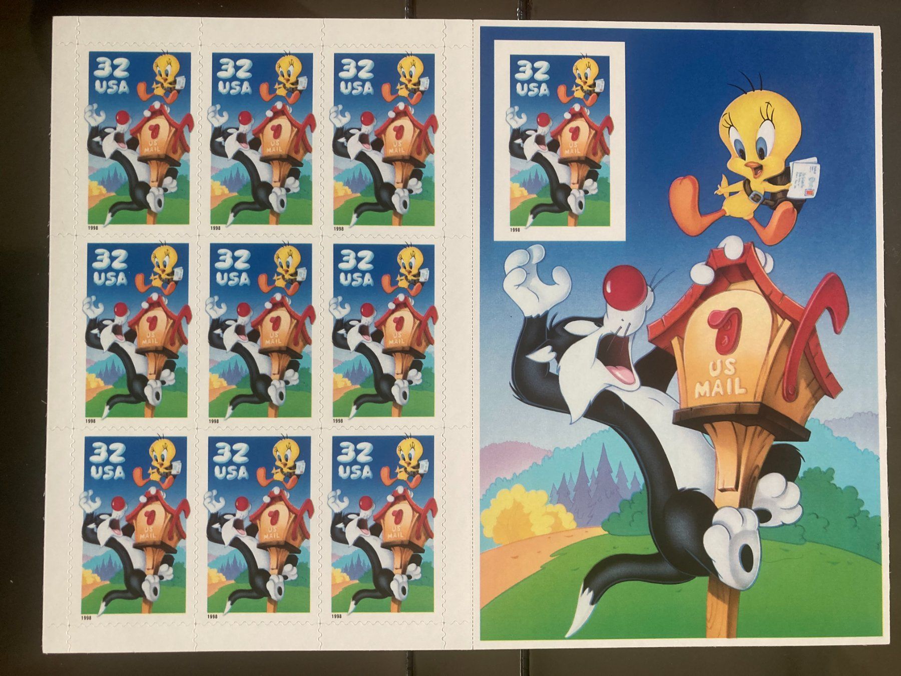 Tutti i francobolli: USA 1998 Markenheftchen Bugs Bunny postfrisch EW nicht gest. – Nuovo (secondo la descrizione) da Liestal venduto da schnueps