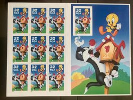 USA 1998 Markenheftchen Bugs Bunny postfrisch EW nicht gest.