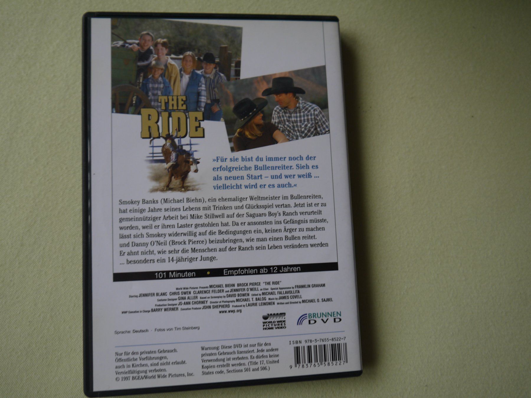 Alle DVDs: THE RIDE(1997) - Michael Biehn -selten – Gebraucht aus Hagendorn von Blaf 1