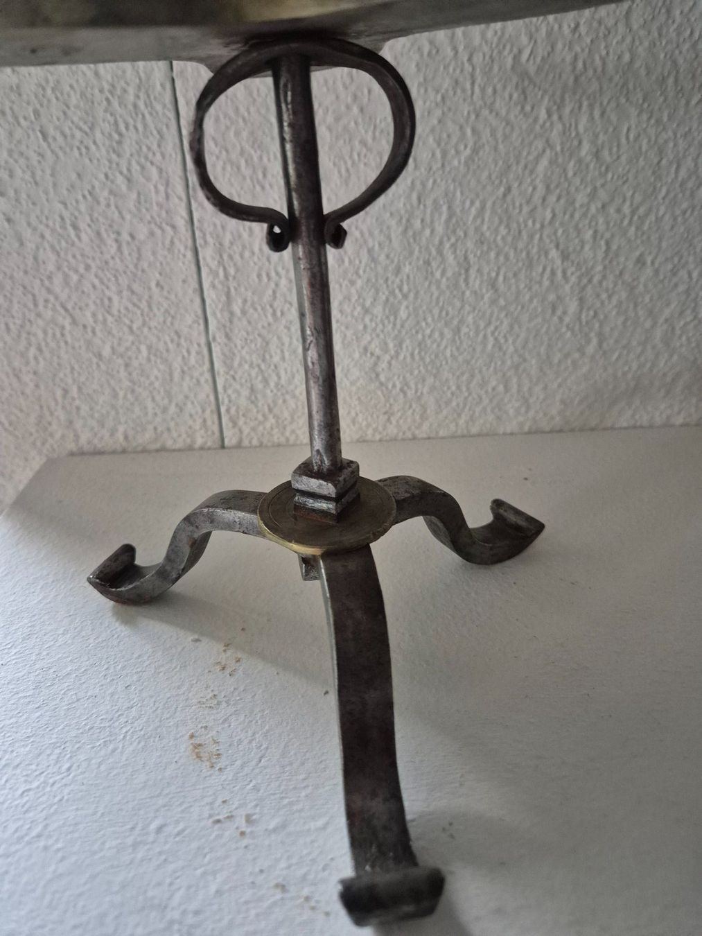 Lampade: antikes Talglicht, Messing , Eisen, 1100 gr. – Usato da Worb venduto da sonderblume07 2