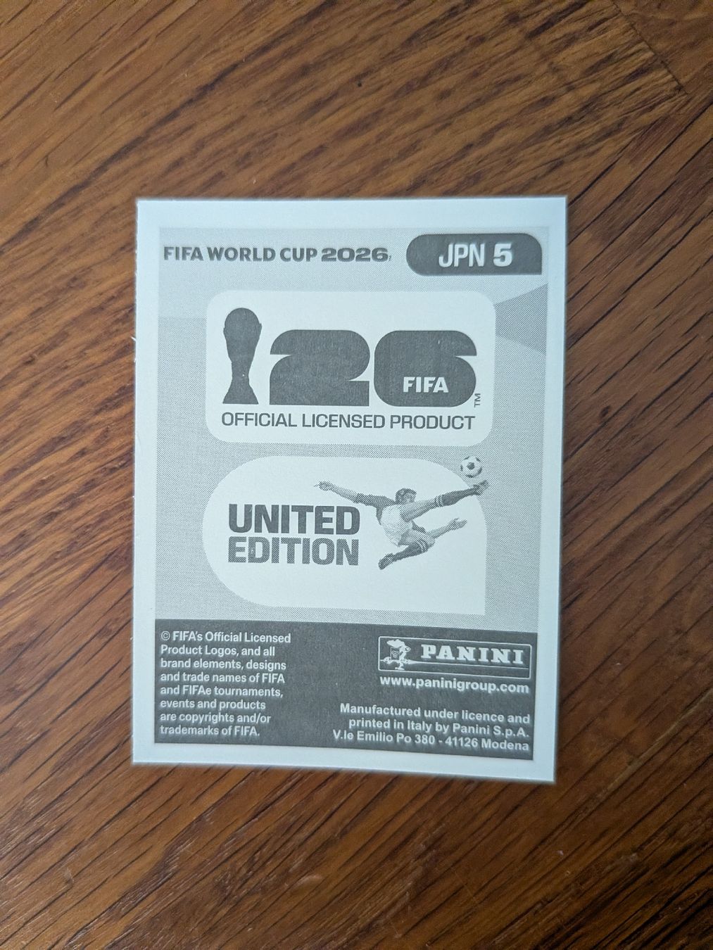 Panini Carte collezionabili: Panini Japan 5  – Nuovo (secondo la descrizione) da Dittingen venduto da uke4243 1