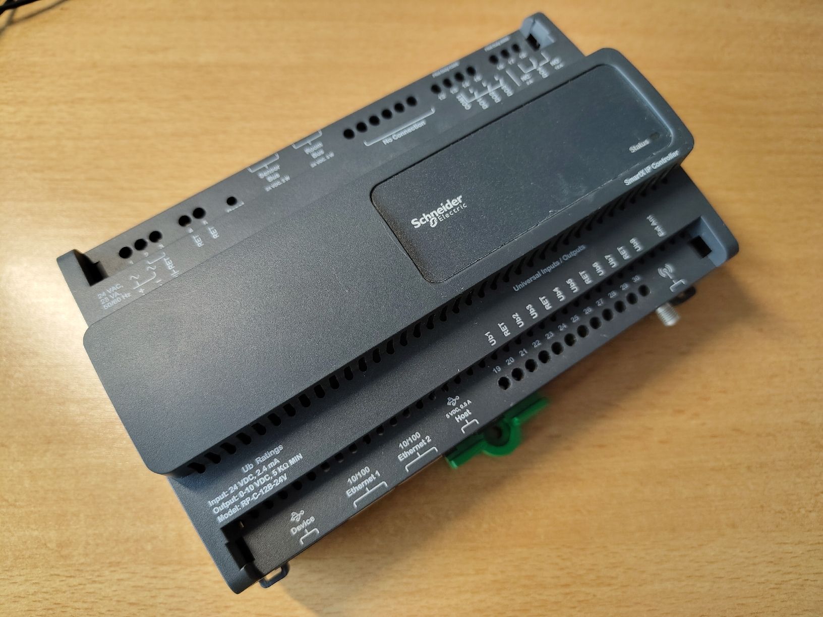 Schneider Componenti elettronici: Schneider Electric RP-C-12B-24V Controller – Usato da Bertschikon Gossau venduto da Dewe13