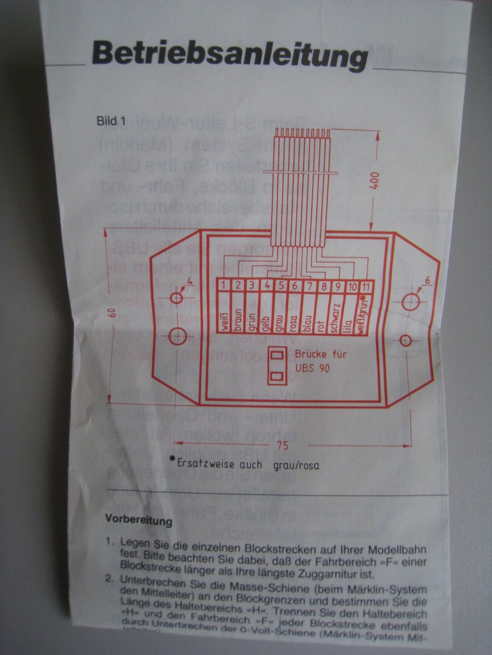 Modellini di ferrovie: Lauer UBS 10, Universal-Blocksystem, 7 Stück – Nuovo (secondo la descrizione) da Buchs ZH venduto da swiss-train 3